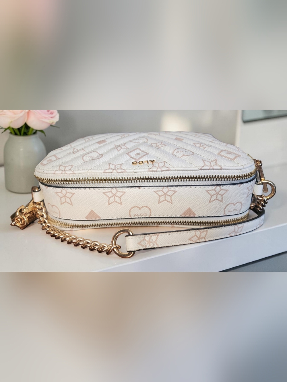 Cream-colored ALDO Crossbody Bag - Picture 7 of 14